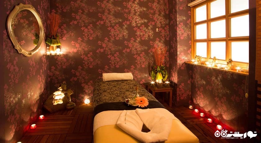 تخت ماساژ مرکز اسپا هتل